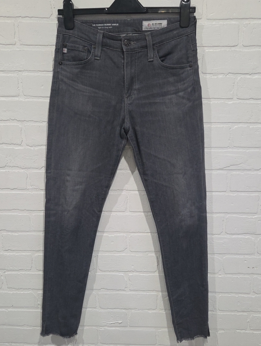 Ag Adriano Goldschmied Women’s Skinny Jeans in Charcoal